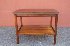 Vintage Danish Rosewood Flip top Tea Table - 1635493