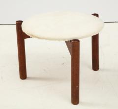 Vintage Danish Tripod Stool - 1865762