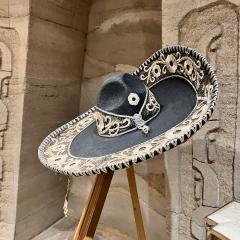 Vintage Decorative Mexican Charro Hat Mariachi Sombrero - 3745606