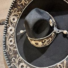 Vintage Decorative Mexican Charro Hat Mariachi Sombrero - 3745612