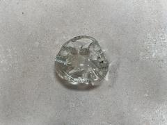 Vintage Decorative Small Glass Shell Bowl 1960s - 3246474