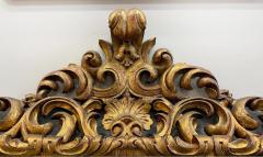 Vintage Deeply Carved Giltwood Acanthus Beveled Mirror Rococo Style - 4402230