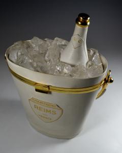 Vintage Designer Handbag Champagne Bottle Ice Bucket Trompe Loeil 1960s - 2814867