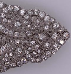 Vintage Diamond Cluster Brooch - 2713195