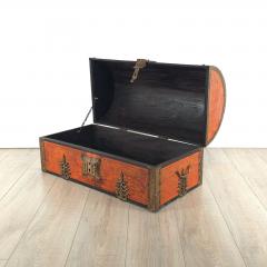 Vintage Domed Trunk in 19th Century Style Northern India - 4145864