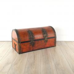 Vintage Domed Trunk in 19th Century Style Northern India - 4145866