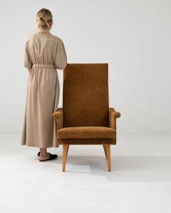 Vintage Eastern European Modern Upholstered Armchair - 3469759