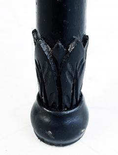 Vintage Ebonized Carved Rams Head Berg re Chairs Pair - 4663545