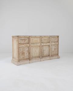 Vintage Egyptian Paneled Bar with Marble Top - 3471039