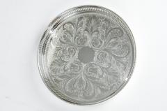 Vintage English Plate Round Gallery Tray - 400120