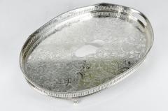 Vintage English Sheffield Barware Tray - 400274