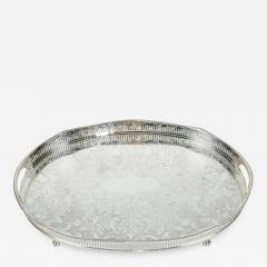 Vintage English Sheffield Barware Tray - 410488