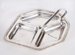 Vintage English Silver Plate Tableware Server - 801740