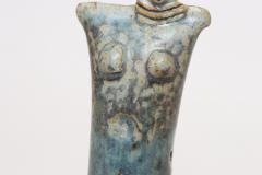 Vintage Etruscan Style Mounted Terracotta Female Idol Deity Effigy Sculpture - 4543706