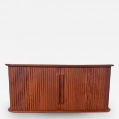 Vintage Fantastic Teak Tambour Wall Unit - 3514567