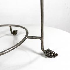 Vintage Farmhouse Two Tiered Metal Grape Serving Stand Cheese Dessert Fruit - 3106570