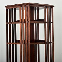 Vintage French 20th Century Revolving Bookcase - 3856228