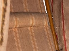 Vintage French Beach Chair with Canopy Mid 20th C  - 4269676