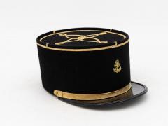 Vintage French Military Academy Officers Hat Mid Century - 3405052