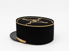 Vintage French Military Academy Officers Hat Mid Century - 3405055
