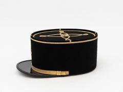 Vintage French Military Academy Officers Hat Mid Century - 3405057