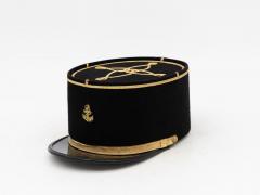 Vintage French Military Academy Officers Hat Mid Century - 3405058