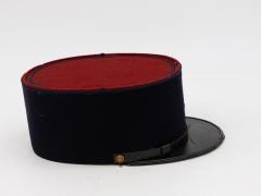 Vintage French Military Academy Officers Hat Mid Century - 3405101