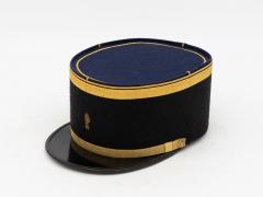Vintage French Military Academy Officers Hat Mid Century - 3408735