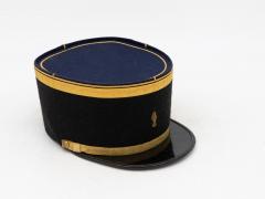 Vintage French Military Academy Officers Hat Mid Century - 3408739