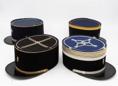 Vintage French Military Academy Officers Hat Mid Century - 3408752