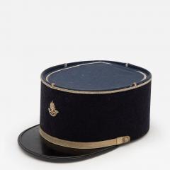 Vintage French Military Academy Officers Hat Mid Century - 3409437