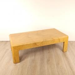 Vintage French Parchment Coffee Table circa 1930 - 2738802