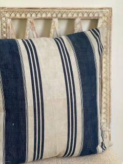 Vintage French Ticking Stripe Pillow 3 - 3433598