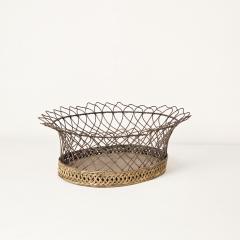 Vintage French Tole Wire Jardini re circa 1950 - 4214794