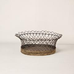 Vintage French Tole Wire Jardini re circa 1950 - 4214795