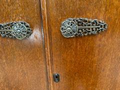 Vintage Gentlemen Armoire Wardrobe - 4593756
