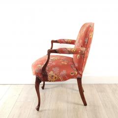 Vintage Georgian Style Mahogany Armchair circa 1950 - 3790737