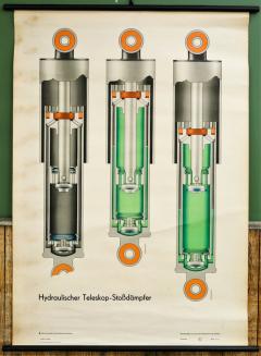 Vintage German Mid Century School Chart - 2265208