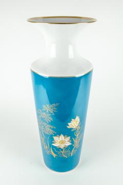 Vintage German Porcelain Tall Vase - 555223
