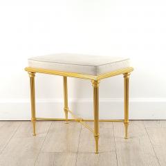 Vintage Gilt Bronze Louis XVI Style Stool circa 1950s - 3493751