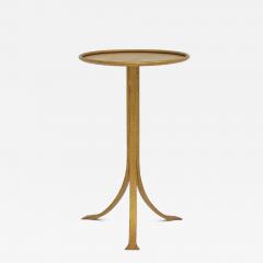 Vintage Gilt Iron Tripod Table - 4243319