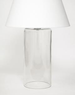 Vintage Glass Cylinder Lamp - 3426516