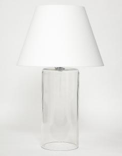 Vintage Glass Cylinder Lamp - 3426517