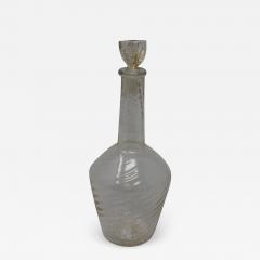 Vintage Gold Flecked Murano Carafe 1950s - 2021026