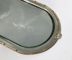 Vintage Gucci Silver Plated Oval Tray Italy 1970s - 1444646