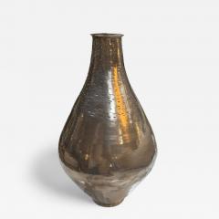 Vintage Hammered Silver Metal Vase - 4374463