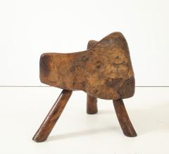 Vintage Hand Carved Wood Chair - 4044177