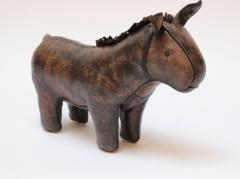 Vintage Hand Dyed Leather Donkey After Dmitiri Omersa - 2735245