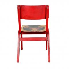 Vintage Hand Painted Child s Chairs W Teddy Bears - 4632504