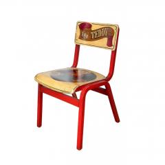 Vintage Hand Painted Child s Chairs W Teddy Bears - 4632506
